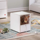 Cilek Montes White Toy Box/puff